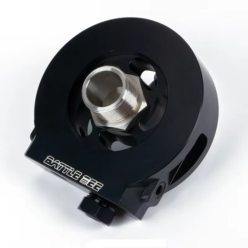 Hot Sale 1Unit Radiator Adapter for TERRACAN Grand Starex H1Cooling System Gauge BATTLEBEE BB-UOA-01 Aluminum Alloy Black