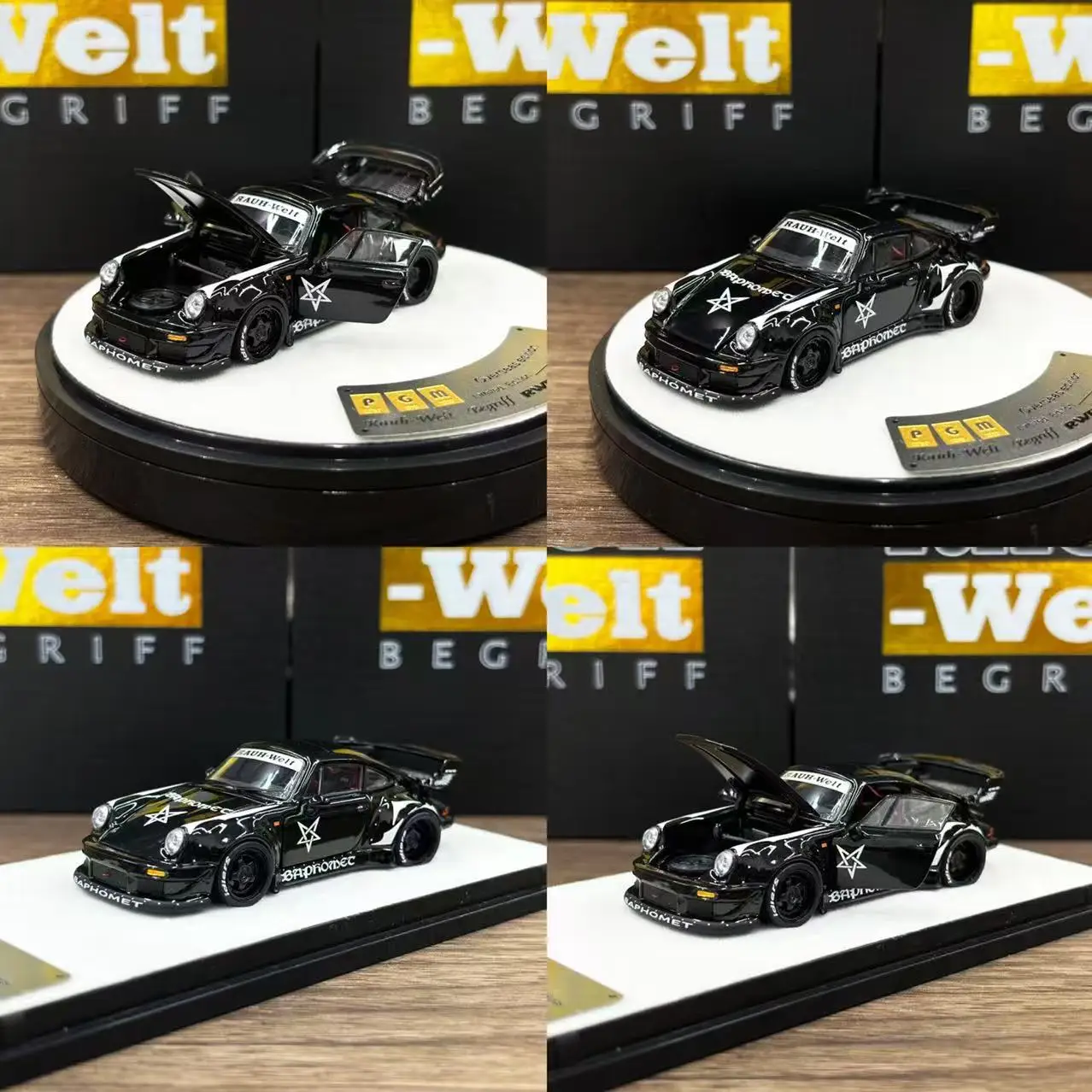 

PGM 1/64 RWB930 Baphome литая под давлением коллекция подарочная масштабная модель автомобиля