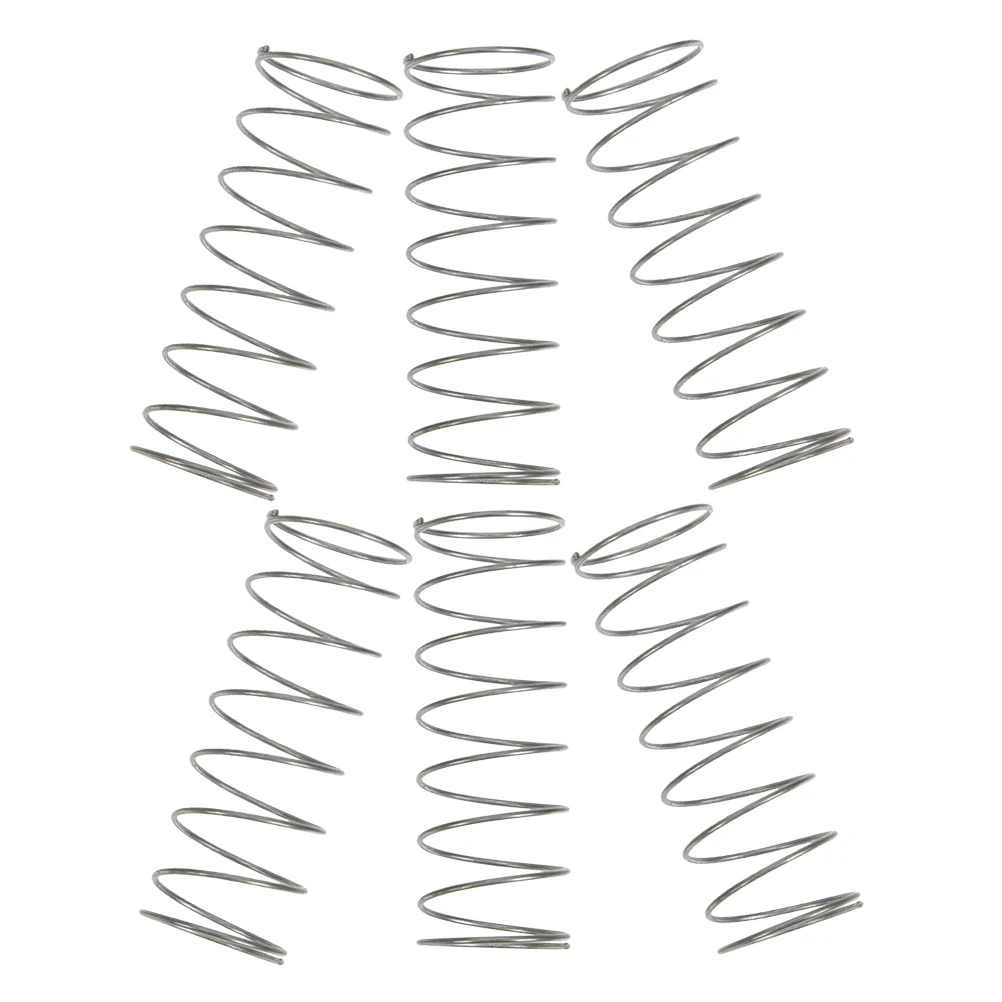 

6Pcs Durable Stainless Steel Euphonium Springs Portable Accessories Button Mountings Fittings Replacement Parts
