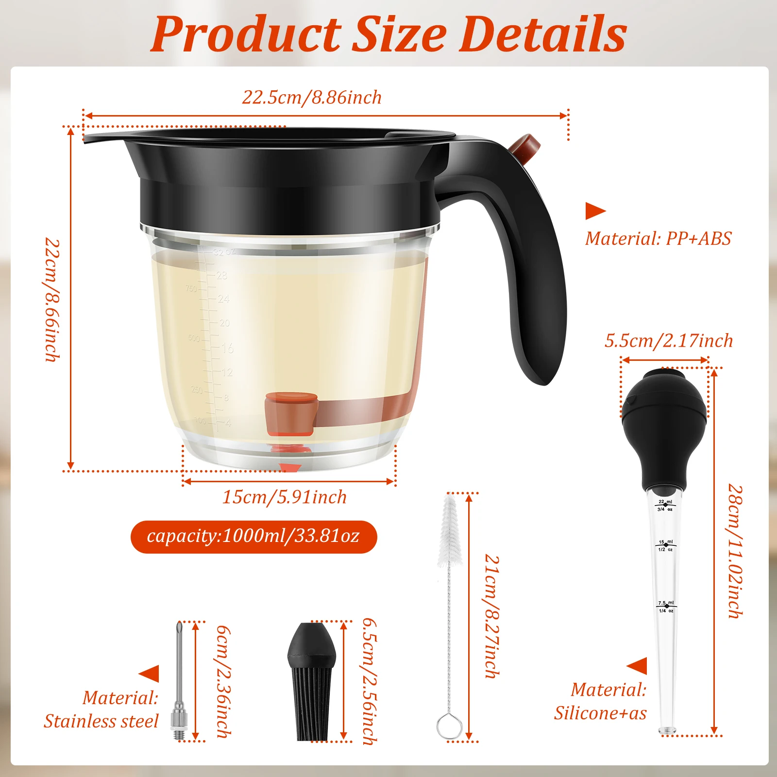 Fetttrenner mit Bodenfreigabe, – Kitchen Gadgets And Appliances Bewertung und Preis