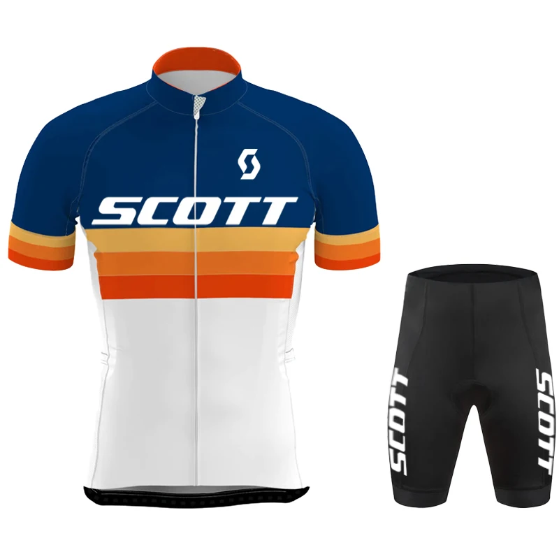 SCOTT Sport Men Clothing Bicycle for Men Cycle Wear Men\'s Cycling Set Man Mountain Bike Jerseys Team Jersey Sets Sports Bicycles