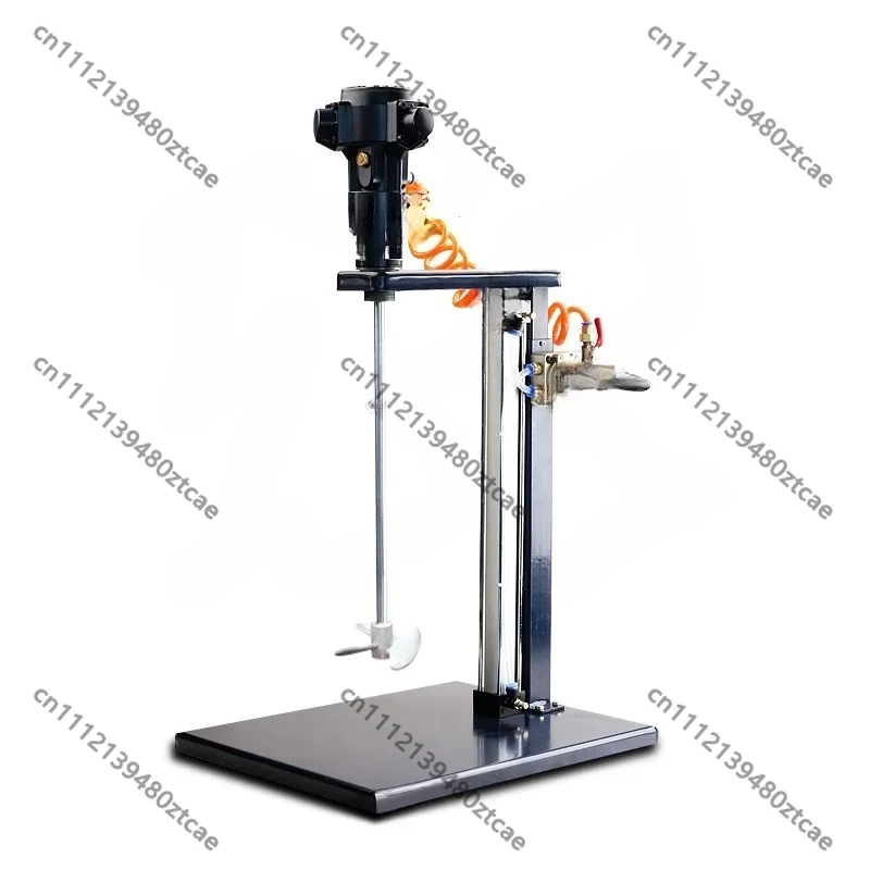 20L 5 Gallon Pneumatic Paint Mixer Air Lifting Agitator Ink Glue Stirring Machine