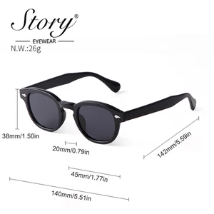 Fashion Gradien Biru Bulat Kecil Kacamata Hitam untuk Wanita Pria Merek Desain Vintage Kura-kura Square Berjemur Kacamata Lunettes De Soleil 6 kacamata tomford penjualan terbaik - №