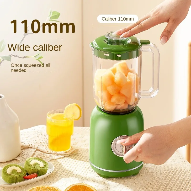 Licuadora eléctrica portátil de gran capacidad para frutas y verduras, molinillo de granos de café, Extractor de jugo, batidos