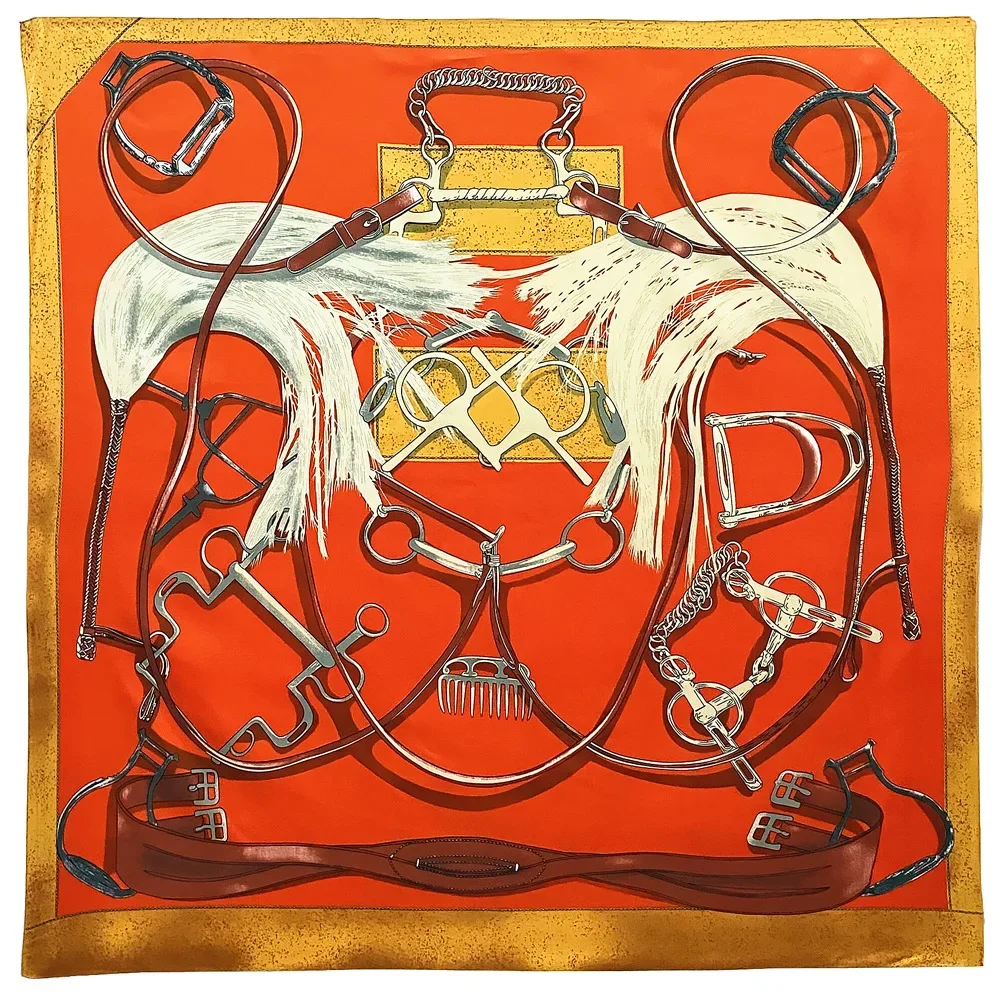 

Удлиненный модный шарф 130 см с металлической цепочкой, ремень-подкова с пряжкой для женщин, украшение для путешествий, шаль, повязка на голову, модная роскошь