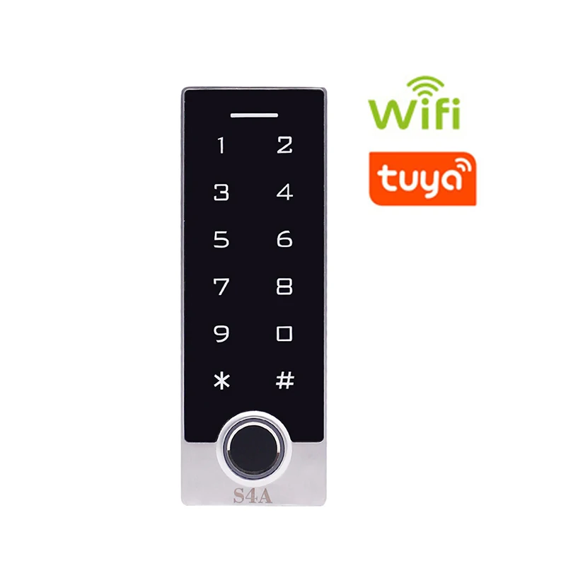 tuya smart biometric access control fingerprint door opener IP68 waterproof for outdoor