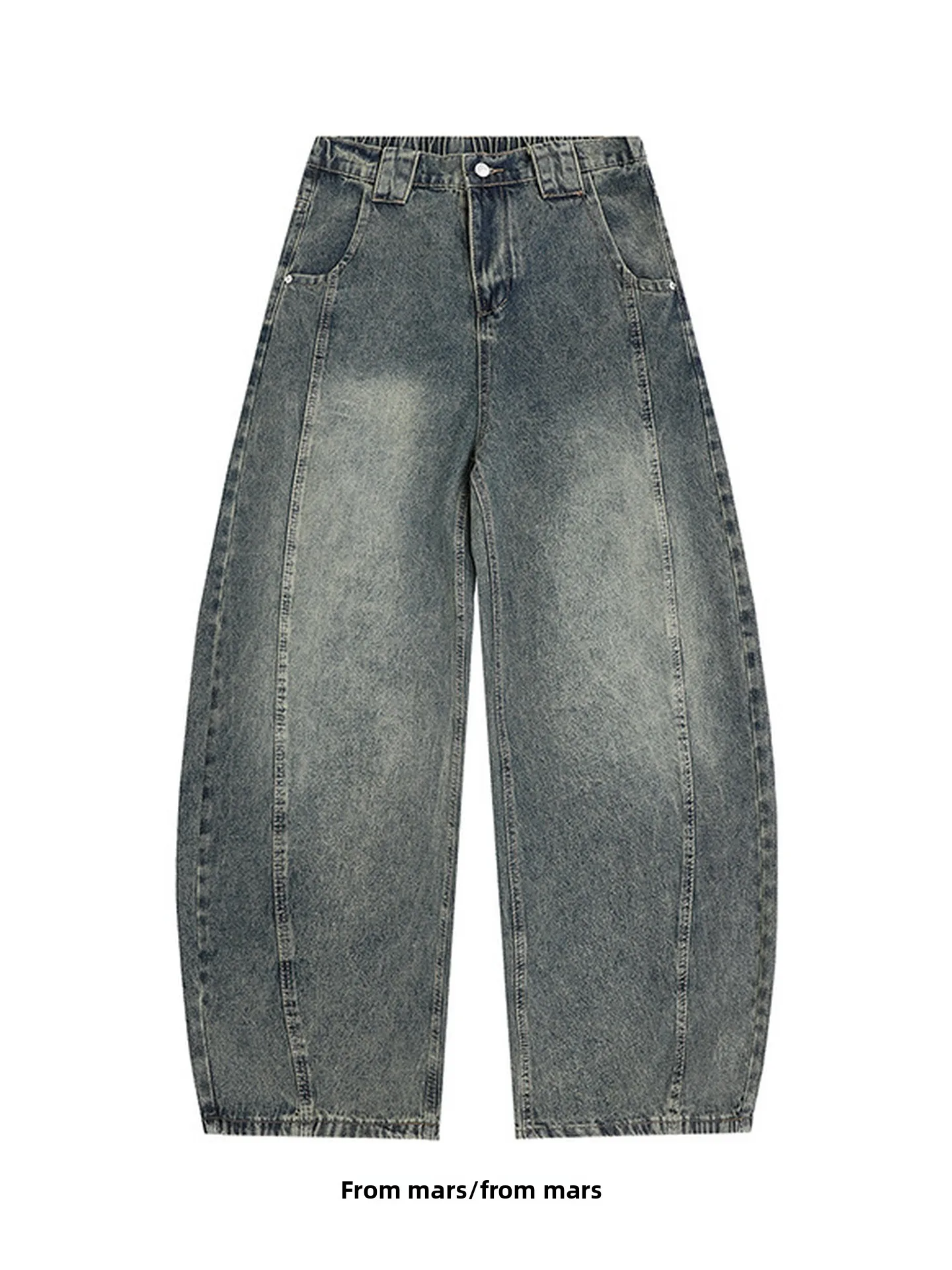 

Свободные джинсы с широкими штанинами, модные повседневные брюки прямого кроя от Youthful Sle, подходящие для любого сезона.