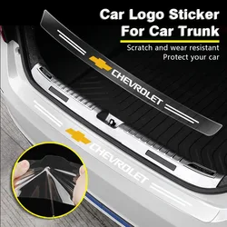 Transparent Car Trunk Badge Protective Sticker Car Accessories For Chevrolet Cruze Aveo Captiva Lacetti Accessories Car Styling