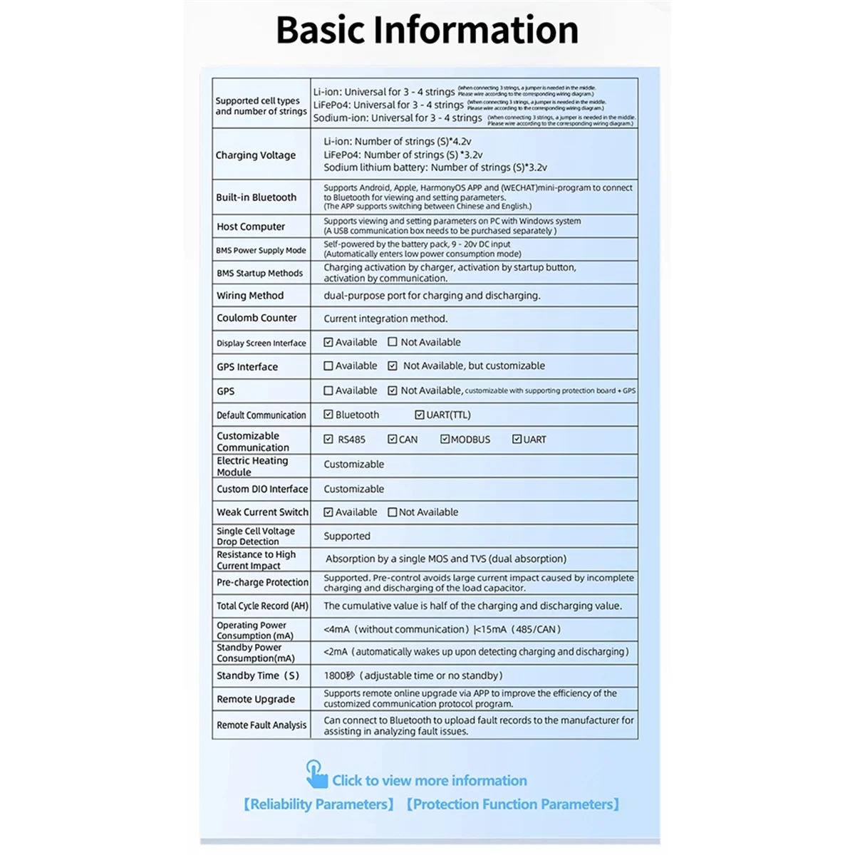 2025 جديد- [ANT 4S] Ito/Lifepo4/NCM 130A بلوتوث مدمج ذكي للدراجة الإلكترونية/سكوتر/تخزين بالطاقة الشمسية