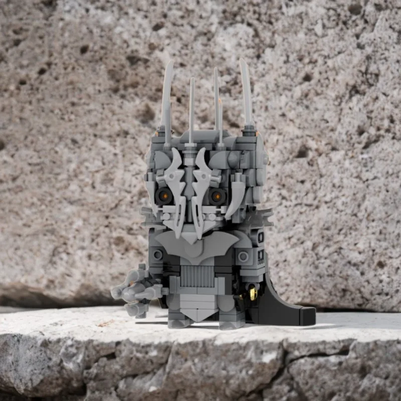 

291PCS Lordes of The Rings MOC Sauron Brickheadz Building Bricks Educational Toy DIY Gift for Boys Girls
