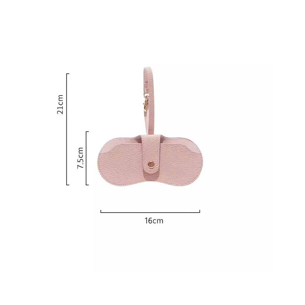 새로운 가죽 안경 가방 파우치 부드러운 안경 케이스 간단한 휴대용 선글라스 상자