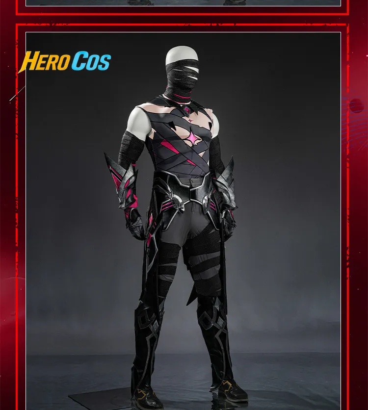 

Genshin Impact Rerir Cosplay Costume Halloween Party Gorgeous Uniform Accessories Props Complete Set HERO Cos