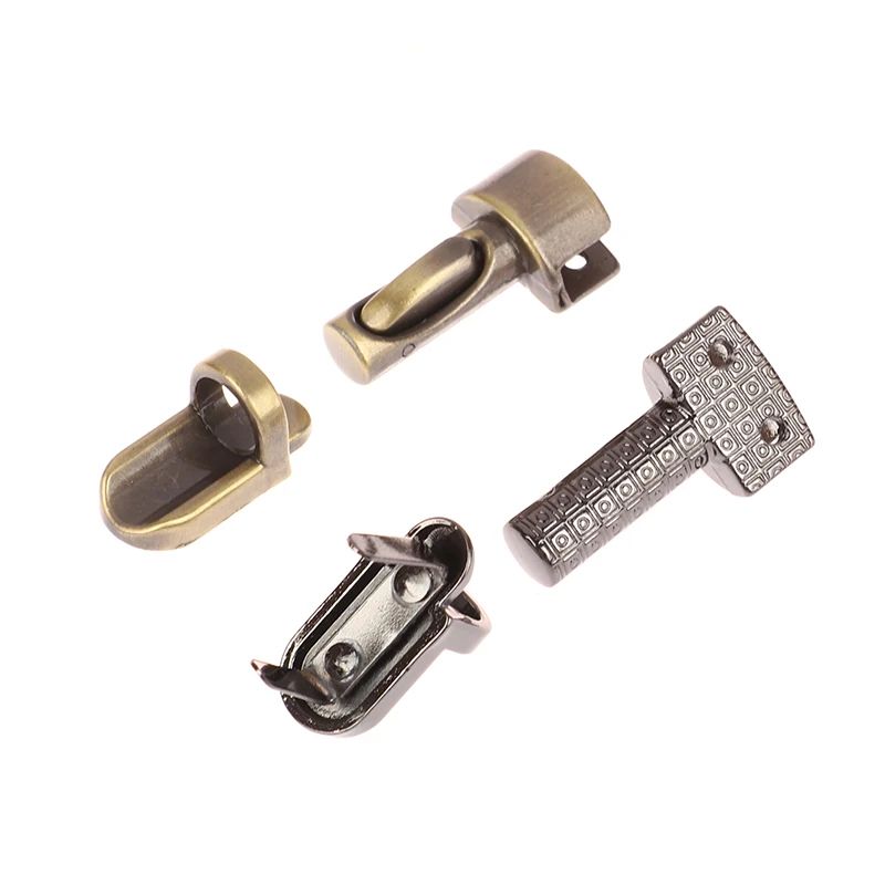 Durable Metal Column Tuck Lock Closure Catch Clasp Buckle Fasteners For Leather Bag Case Handbag Purse High Quality