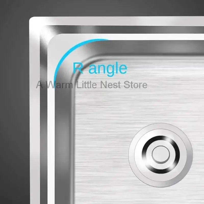 Sink Kitchen Restaurant for Metal Chinese Sinks with Bracket One-piece Simple and Creative Household Kitchen Sink for Kitchen