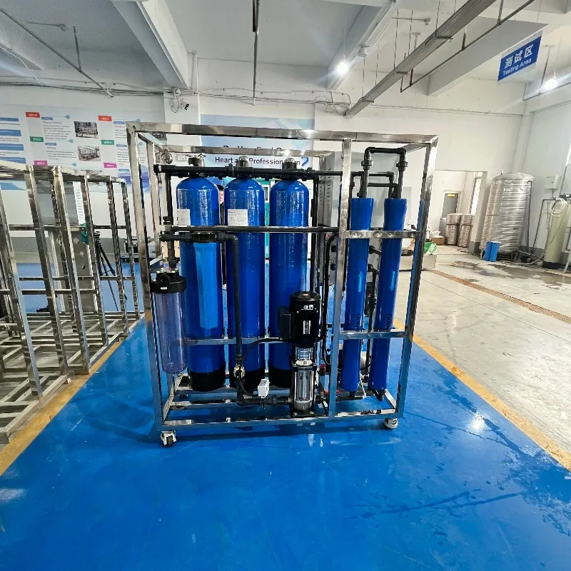 

250 LPH GY250-13Y4040-A02 Маленькая система очистки воды обратного осмоса RO со стальным фильтром Гарантия 1 год Моторный насос Membra