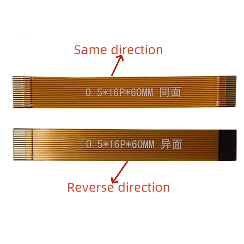 FPC Cable 0.5mm Pitch 10P14P16P18P 20P24P30P40P50P60P 80P LVDS MIPI LCD Cable