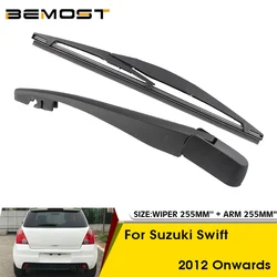 Car Wiper Blade For Suzuki Swift 2012 Onwards Rear Back Windshield Windscreen Rear Wiper 255mm+Arm 255mm Car Accessories