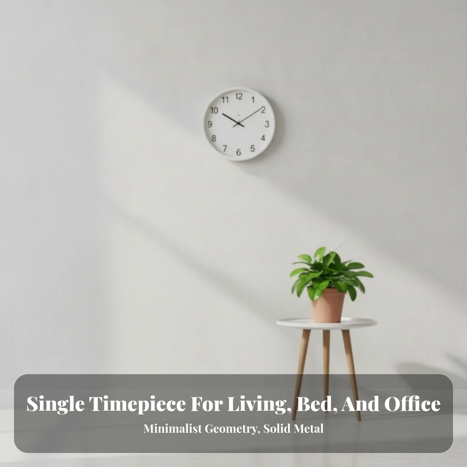 Sound-Activated Wall Clock with LED Illumination Accurate Battery Operated Wall Clock Easy to Read Decorative