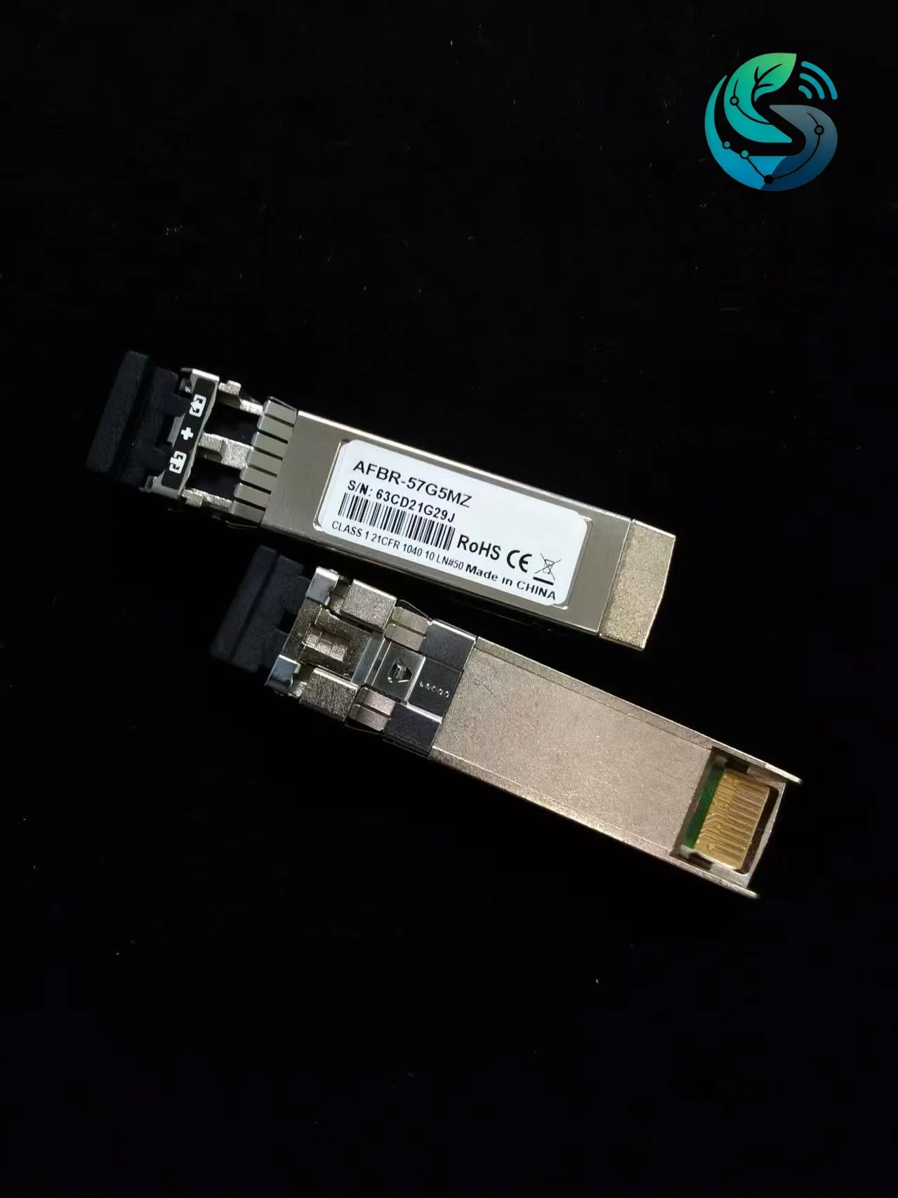 1-piece-module-de-fibre-optique-sfp-32g-d’origine-modele-afbr-57g5mz-de-la-marque-avago-850-nm-pour-commutateur-reseau-emetteur-recepteur-de-fibre-optique-32g