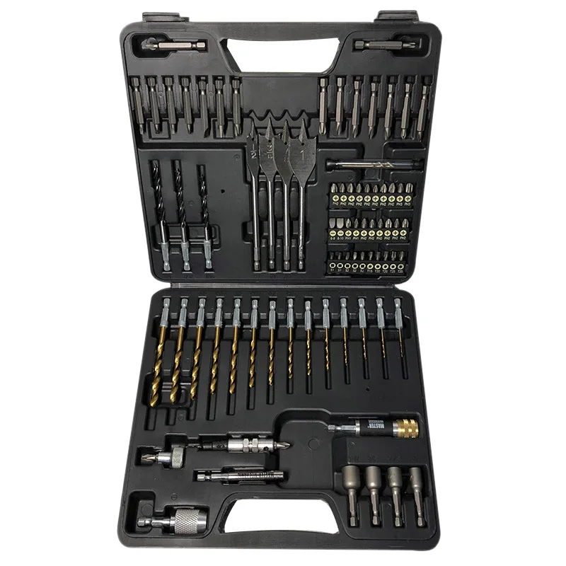 

83-Piece Drilling And Drive Kit Multi-Purpose Hex Quick-Change Shank Inch Hybrid Drill Set Retail