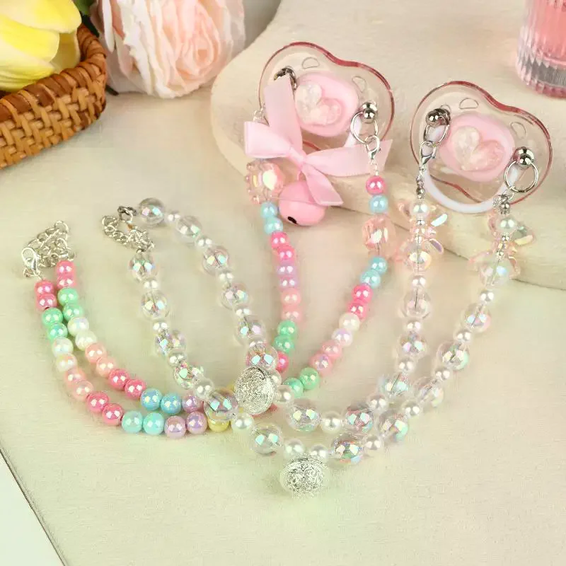 Grânulos doces corrente chupet - Baby Pacifier Clip avaliação e preço