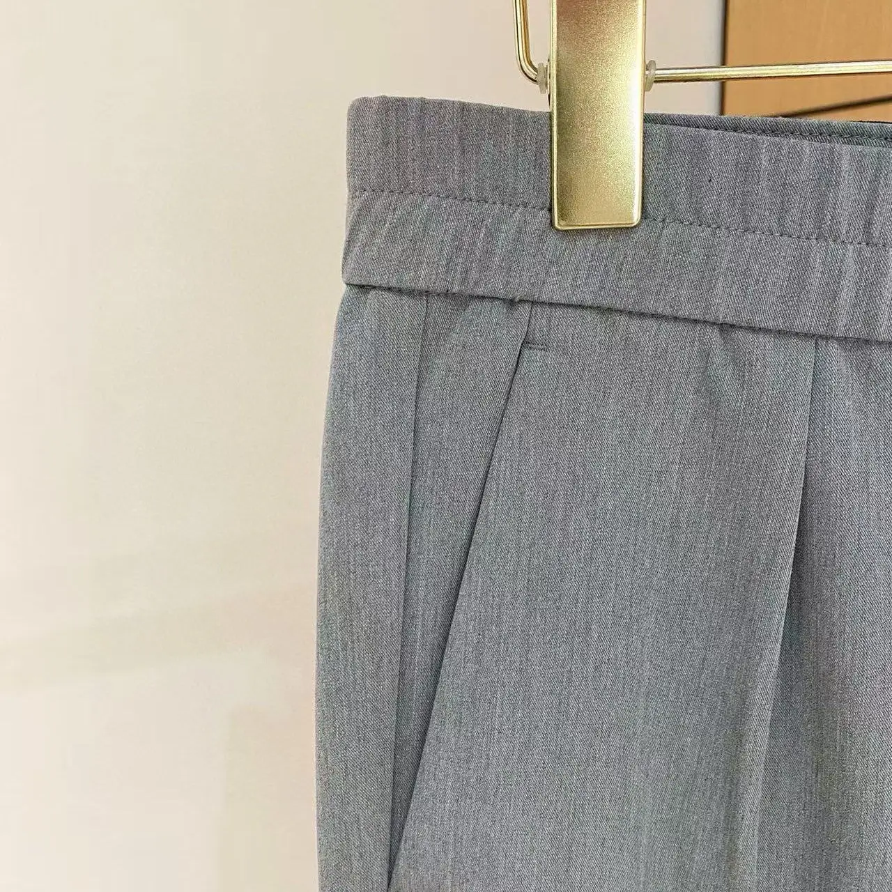 

Kiton Italian Casual Simple Versatile Straight Pants