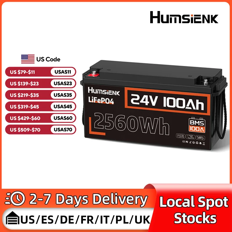 Humsienk Lifepo4 24…