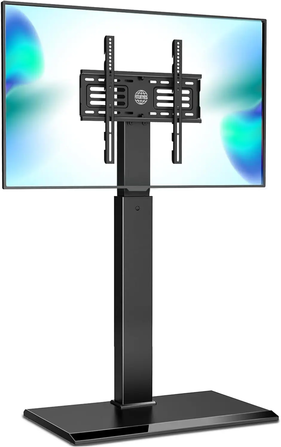 

FITUEYES Iron Base Universal Floor TV Stand with Swivel Mount for 32-65 Inch LED LCD OLED Plasma Flat Panel or Curved Sc