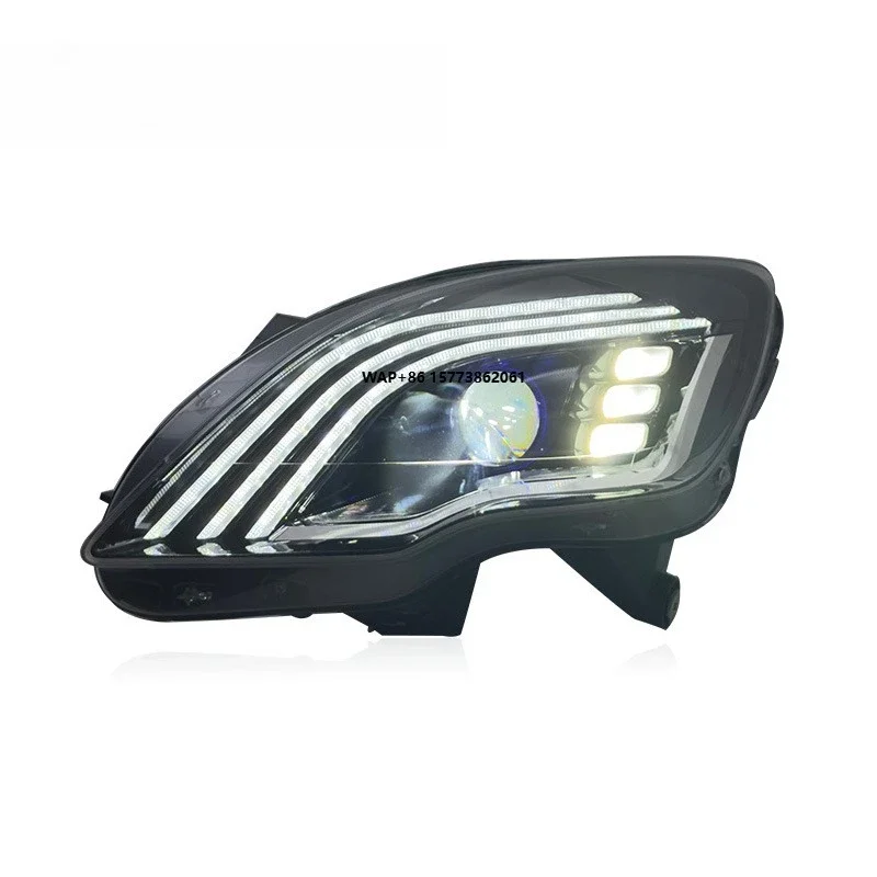 

Комплект из 2 светодиодных фар с автоматической системой освещения для автомобилей, передние фары, компоненты для транспортных средств, подходят для моделей 2010-2017 годов выпуска R