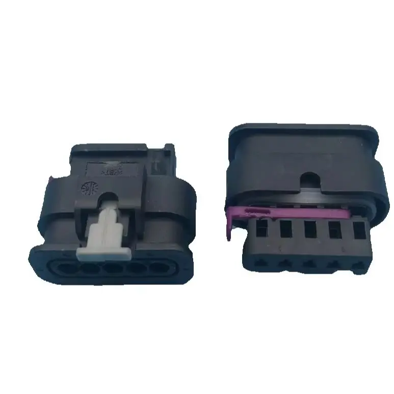 5/10/20/50/100 pcs 5p waterproof auto connectors female 1-1718806-1 4F0 973 705 MAF MASS air flowmeter sensor electric connector