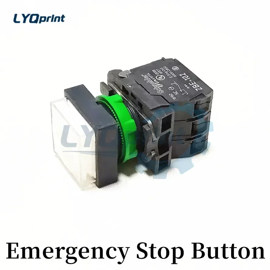 Best Quality White Stop Switch Push Button For Heidelberg Printing Machine Parts