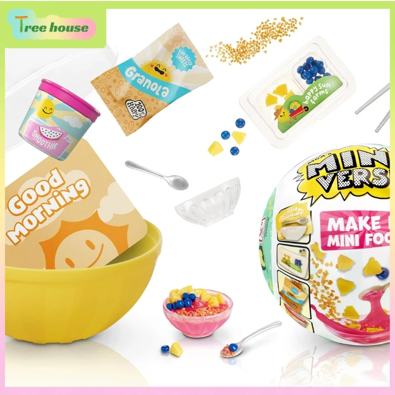MGA Miniverse Miniverse Make It Mini Food Diner Series3 Caja ciega de postre de paletas DIY cocina regalo de cumpleaños personalizado para niños