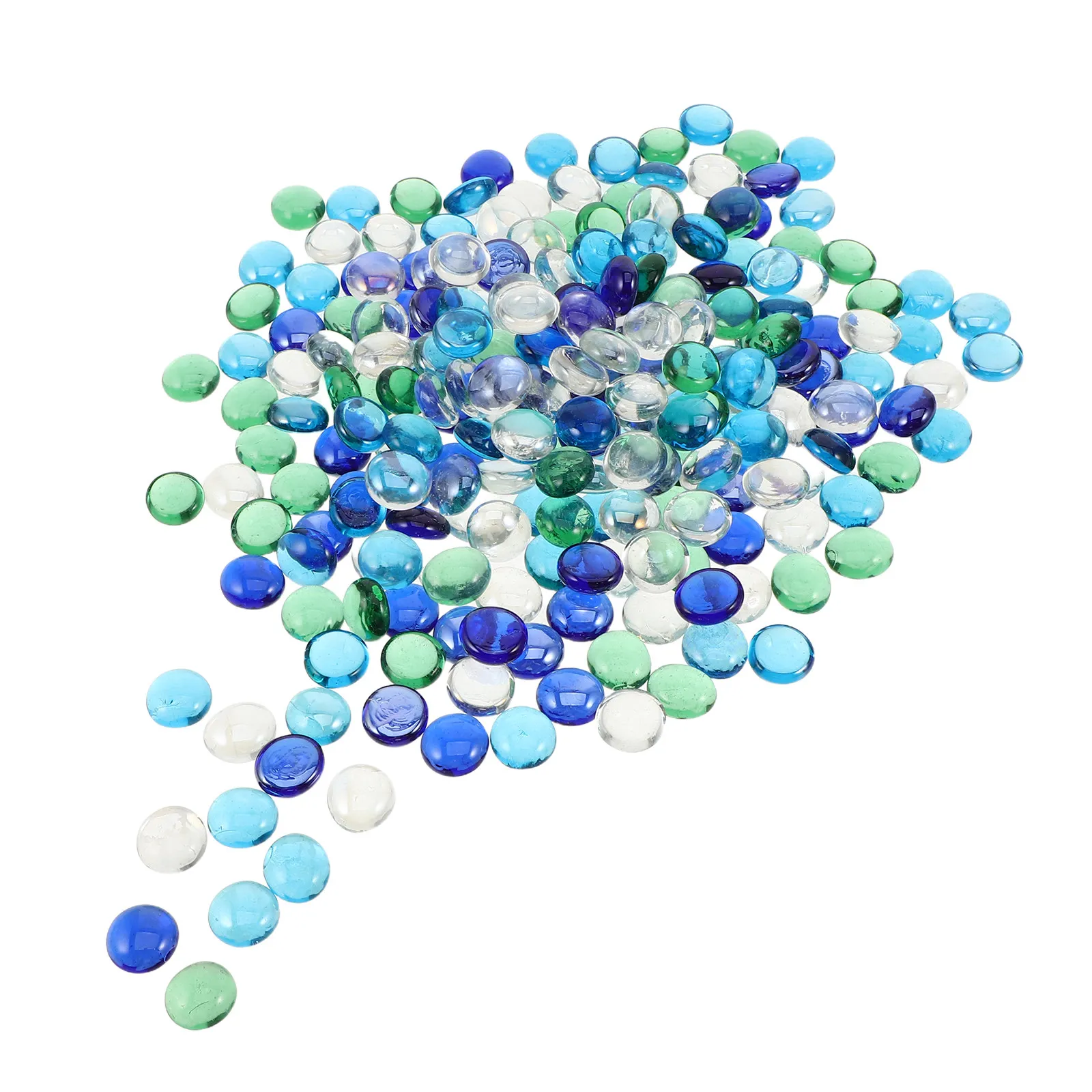 Fireplace Reflective Glass Beads 1Bag 1Kg 17-19Mm Round Decorative Fire Pit Glass Rocks Stones for Propane Gas Fireplace