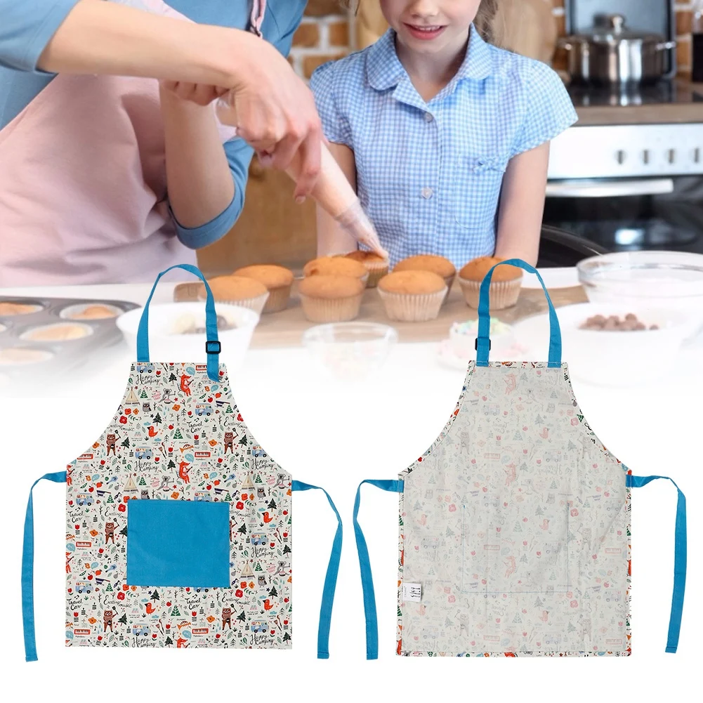 

Children Kids Bib Cooking Baking Painting Apron Chefs Kitchen Home