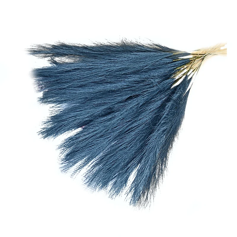 Ramo de Pampas de caña Artificial, hierba de Pampas Artificial, hierba de Pampas de 16,9 pulgadas, flor de decoración Boho