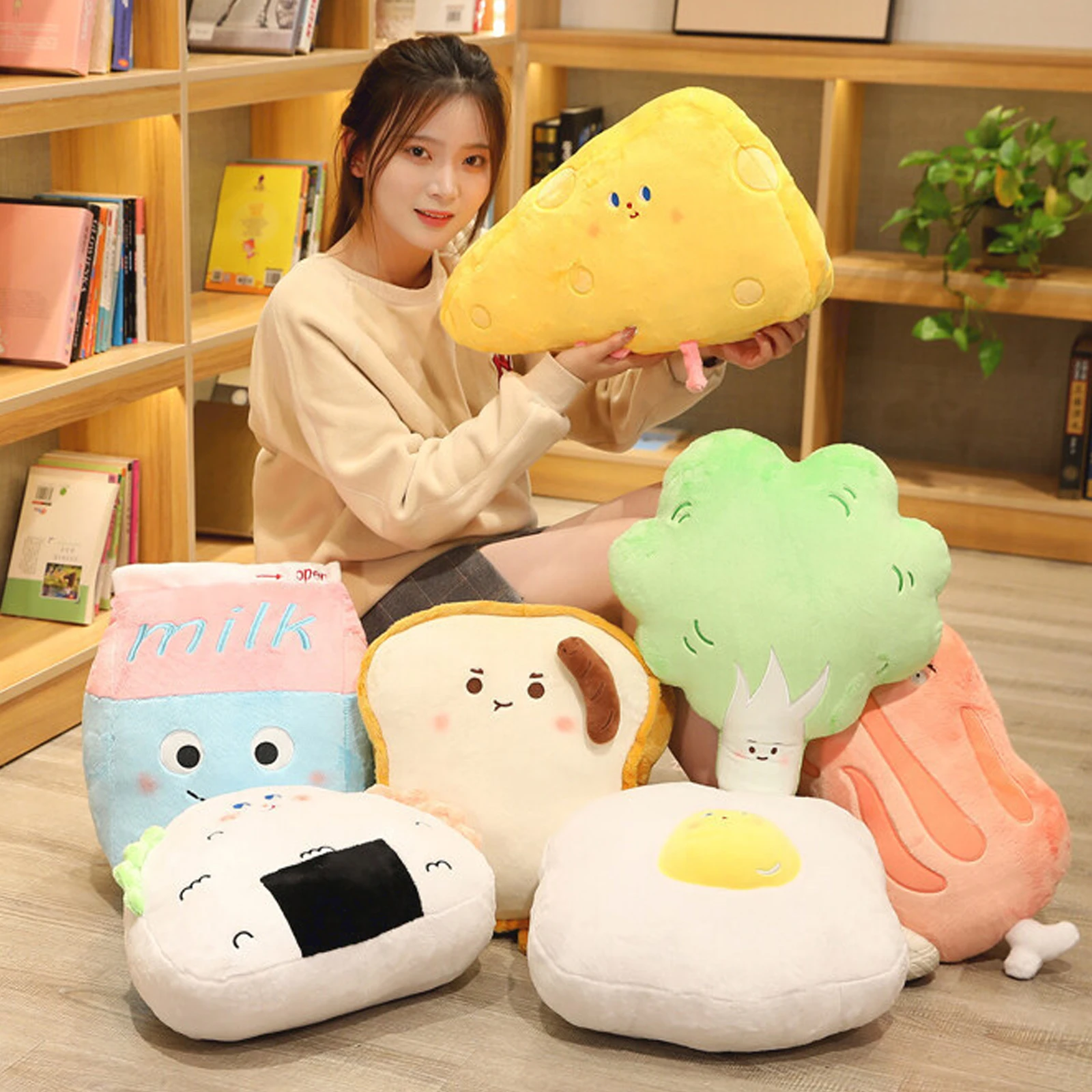 Kawaii Simulated Plush Toys Cute Soft and Comfortable Figurines Dolls Movie Stuffed Animals Toys Birthday Gifts Room Decor