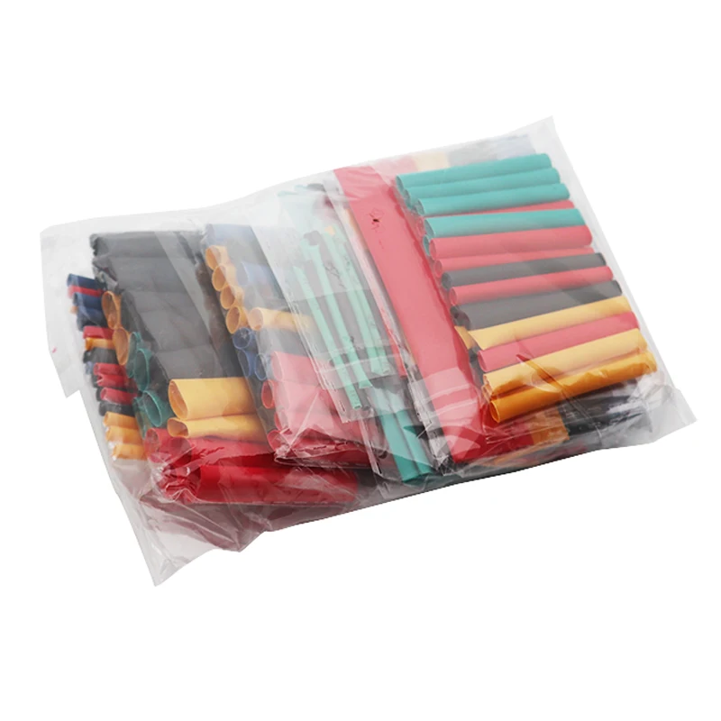 120pcs Heat Shrinkable Tubing Thermoresistant Tube Shrink Wrapping Heat-shrinkable Sheath Tubo Termoretractil Electrical Wire