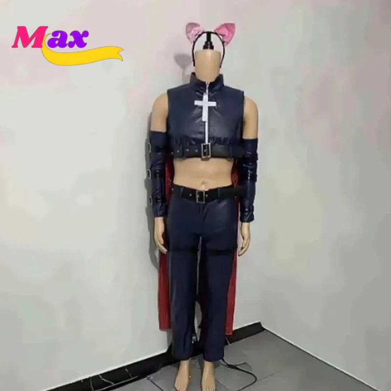 

Макс Костюм для косплея аниме Shugo Chara Tsukiyomi Ikuto Uniforme en Cuir PU sur Mesure Костюм для Хэллоуина для мужчин и женщин