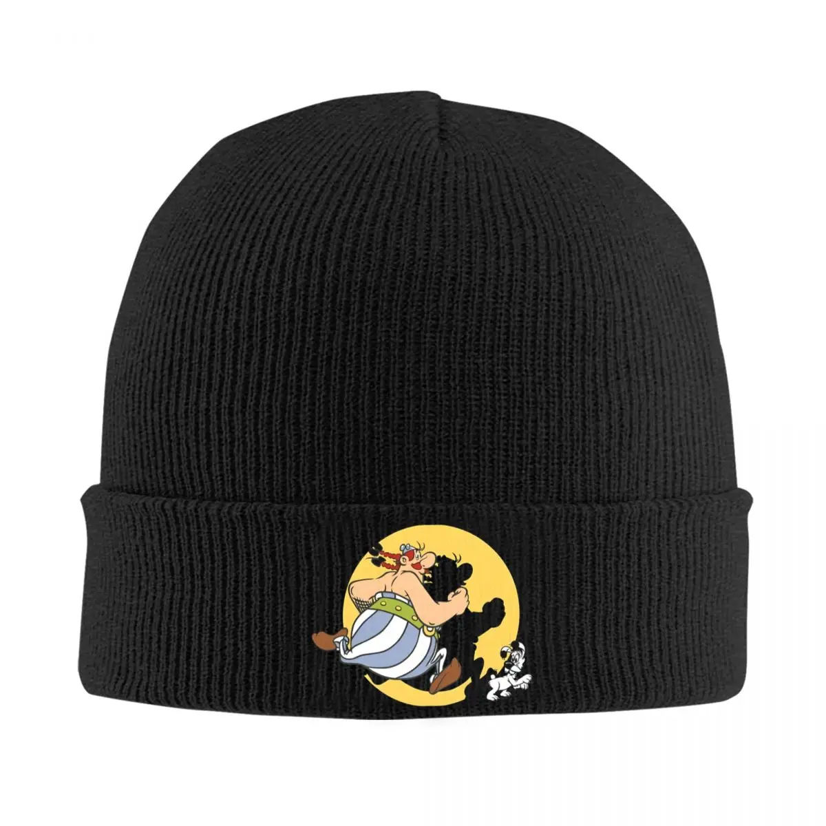 Gorro de punto The Adventures Of The Gaulois Asterix y Obelix para hombre y mujer, gorro cálido de invierno, Unisex, nuevo