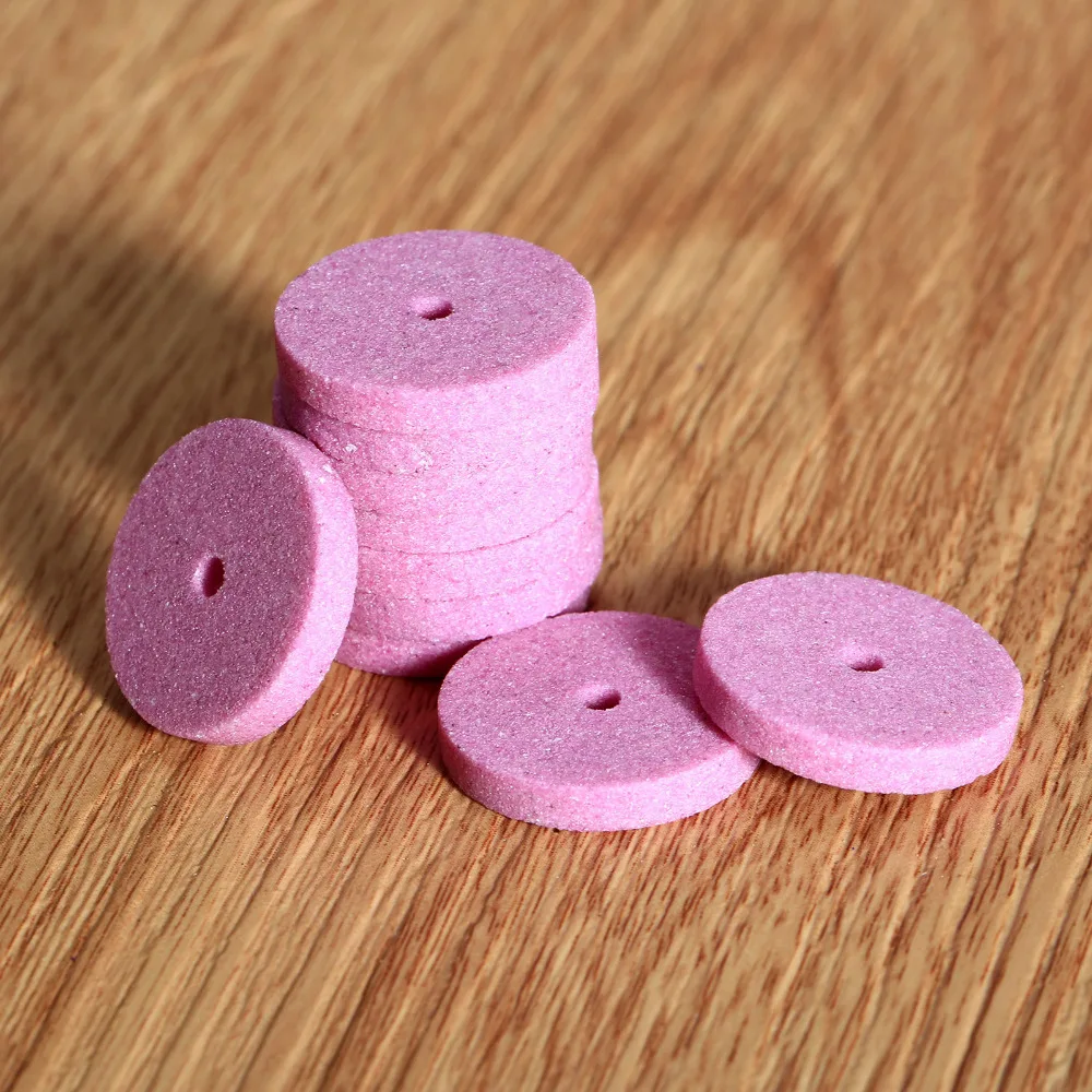 20Pcs 20mm Mini Grinding Wheel Polishing Pad Mounted Stone For Bench Grinder Dremel Accessory Rotary Tool Abrasive Tools
