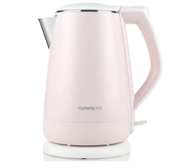 Joyoung  2lays K15-F626 household  electric kettle 1.5L 110-220-240v 304 stainless steel inner water cooker