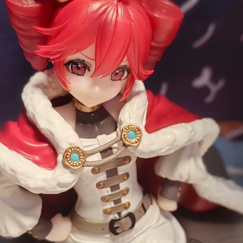 Set de figuras de anime de la chica Kasane Teto con dos colas – 2 muñecas de PVC coleccionables con dos poses, adorables estatuillas de personajes para decorar el escritorio.