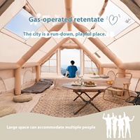 Inflatable Tents For Camping, Easy Setup Family Tent, Glamping Tents, Haven Tent, Equipped With Storage Bag, Luxury Cabin Tent