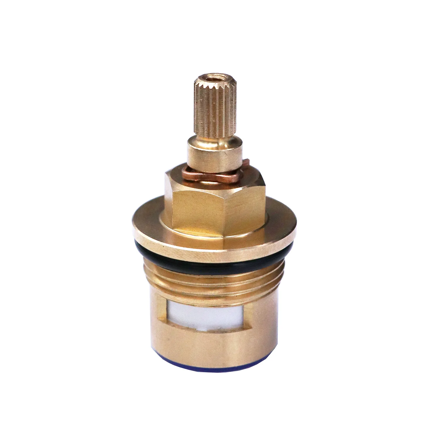 MTTUZK All-copper 20 Tooth Faucet Valve Core Single Cold Brass Spool Faucet Cartridge Part Numebe 58332 For MO/EN