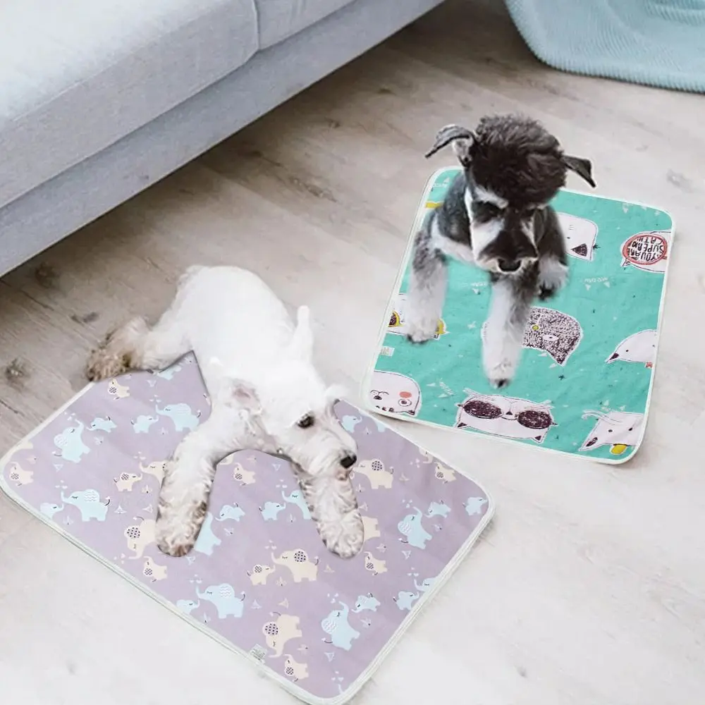 Dog Diaper Pet Urine Pad Reusable Waterproof Mat Cooling Summer Pad Washable Training Mattress Dog Car Seat Cover