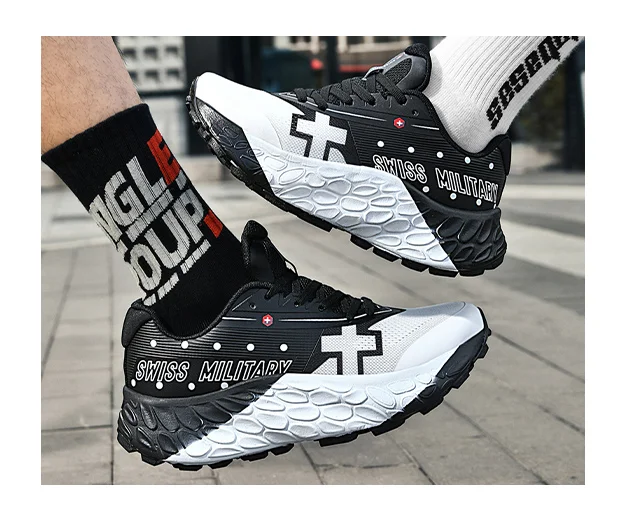 2025 أحذية الجري الرجالية أحذية رياضية كاجوال موضة فاخرة خفيفة الوزن ومسامية مناسبة للمشي واللياقة البدنية Comfo #6