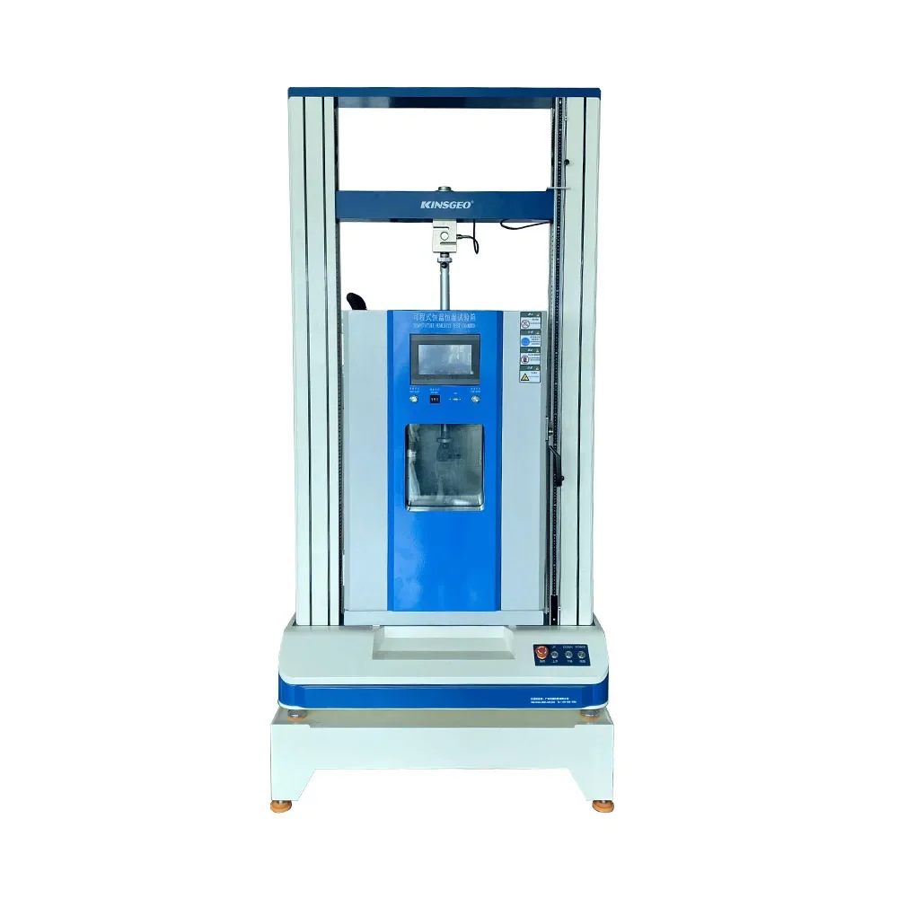 Constant temperature and humidity environment chamber pressure sensitive thermal adhesive stripping strength testing machine