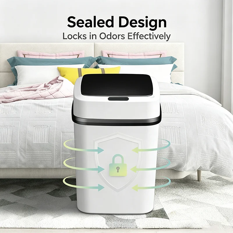 ถังขยะอัจฉริยะแบบไร้สัมผัสขนาด - Smart Home Junkie บทวิจารณ์และราคา