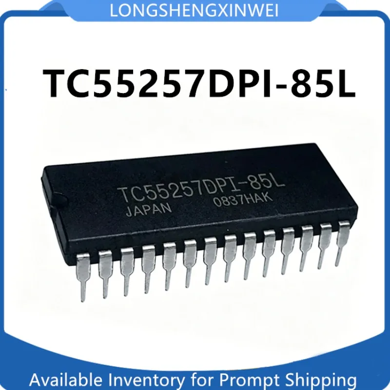 1PCS New Original TC55257DPI-85L TC55257DPI DIP28 Memory Chip IC in Stock