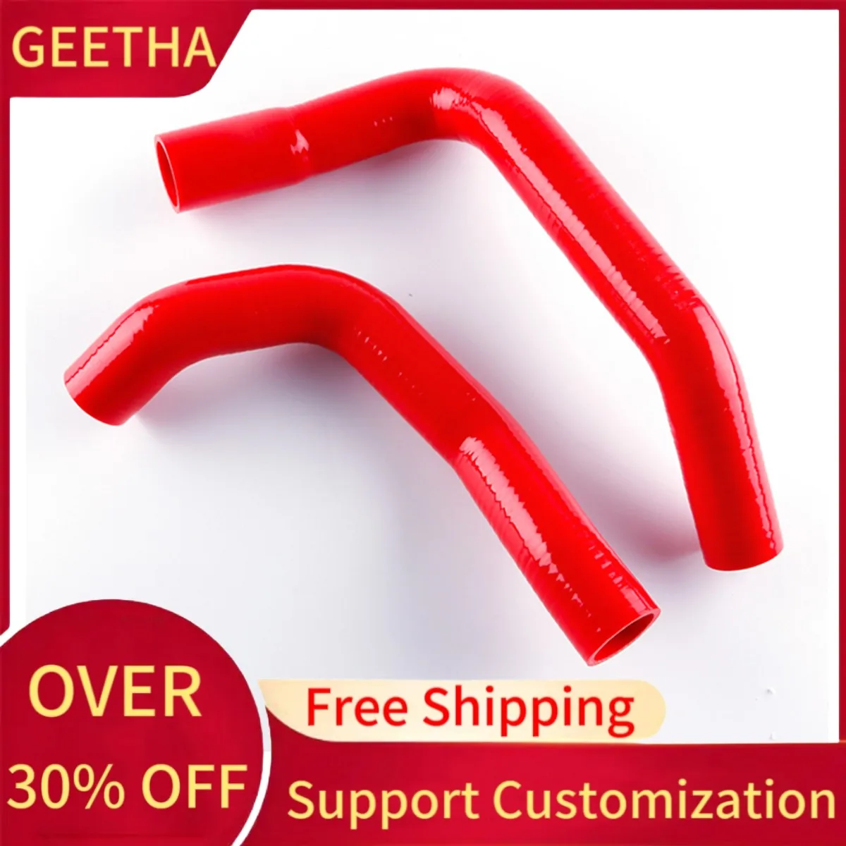 For 1968-1974 Holden Nova 1971-1988 Chevy Small Block Camaro SBC Silicone Radiator Hose Tube Pipe Kit